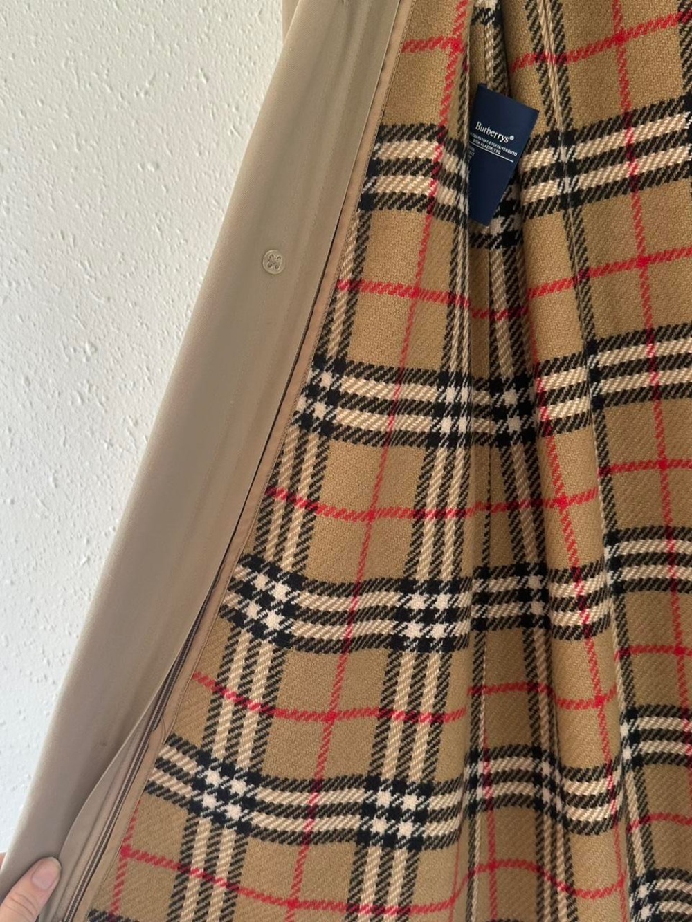 90s Vintage Rare Burberry Trench - Picture 5 of 7